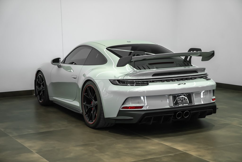 Porsche 911 GT3 coupé 2022 Gris Kirkland - photo #6