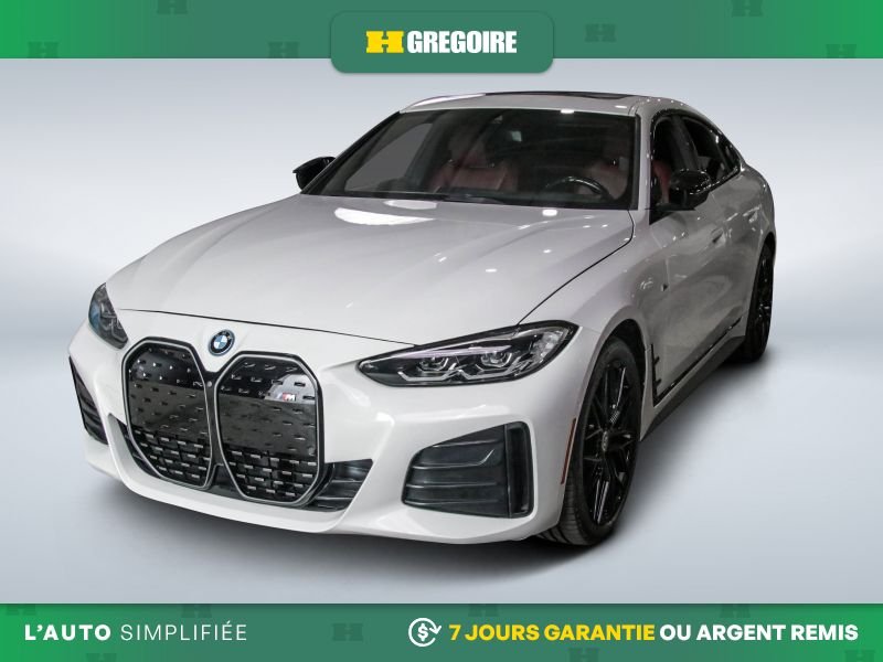 BMW i4 2023 Blanc Saint-Eustache - photo #2