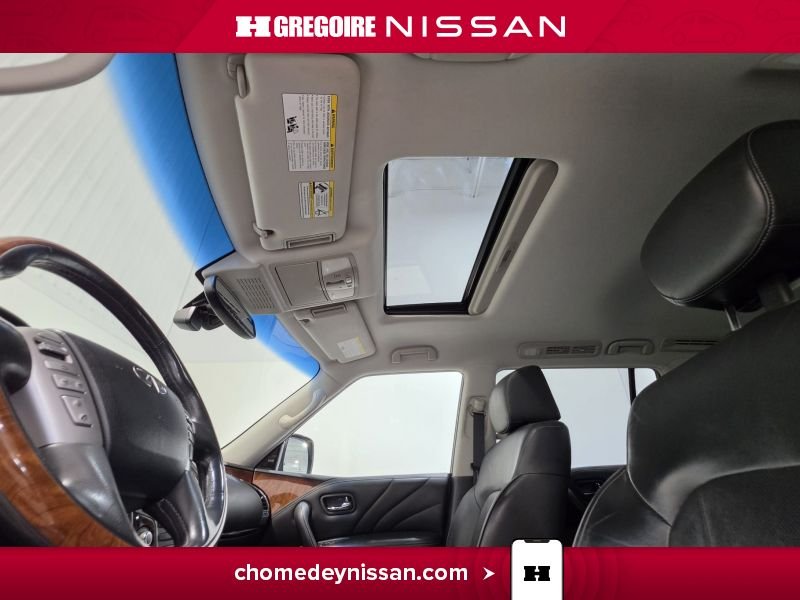 Infiniti QX80 CS6950 | Cuir * Toit * GPS * 7 Places 2017 Blanc Laval - photo #16