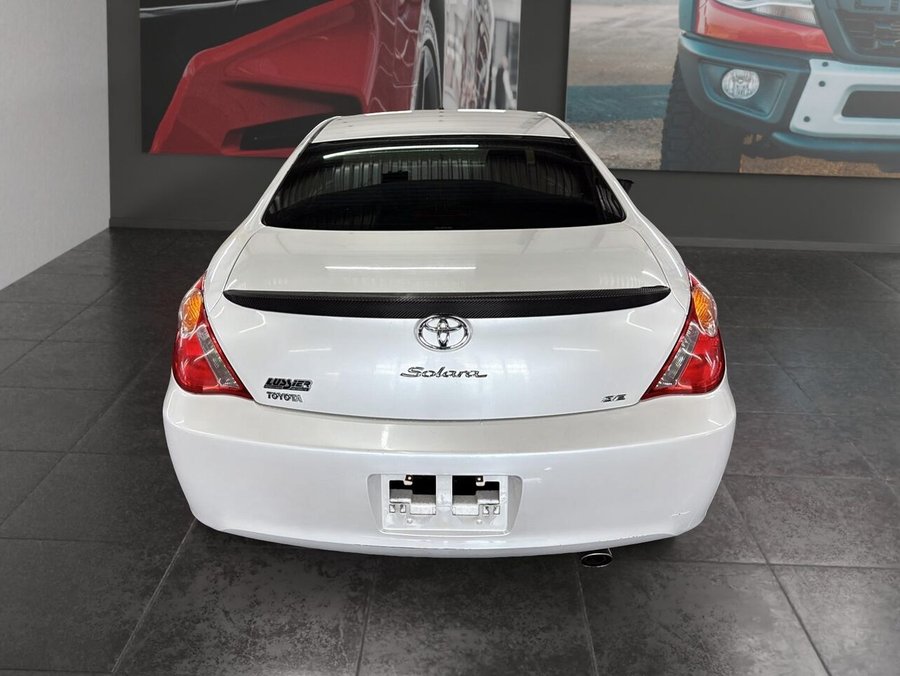 2005 TOYOTA CAMRY SOLARA 2005 White