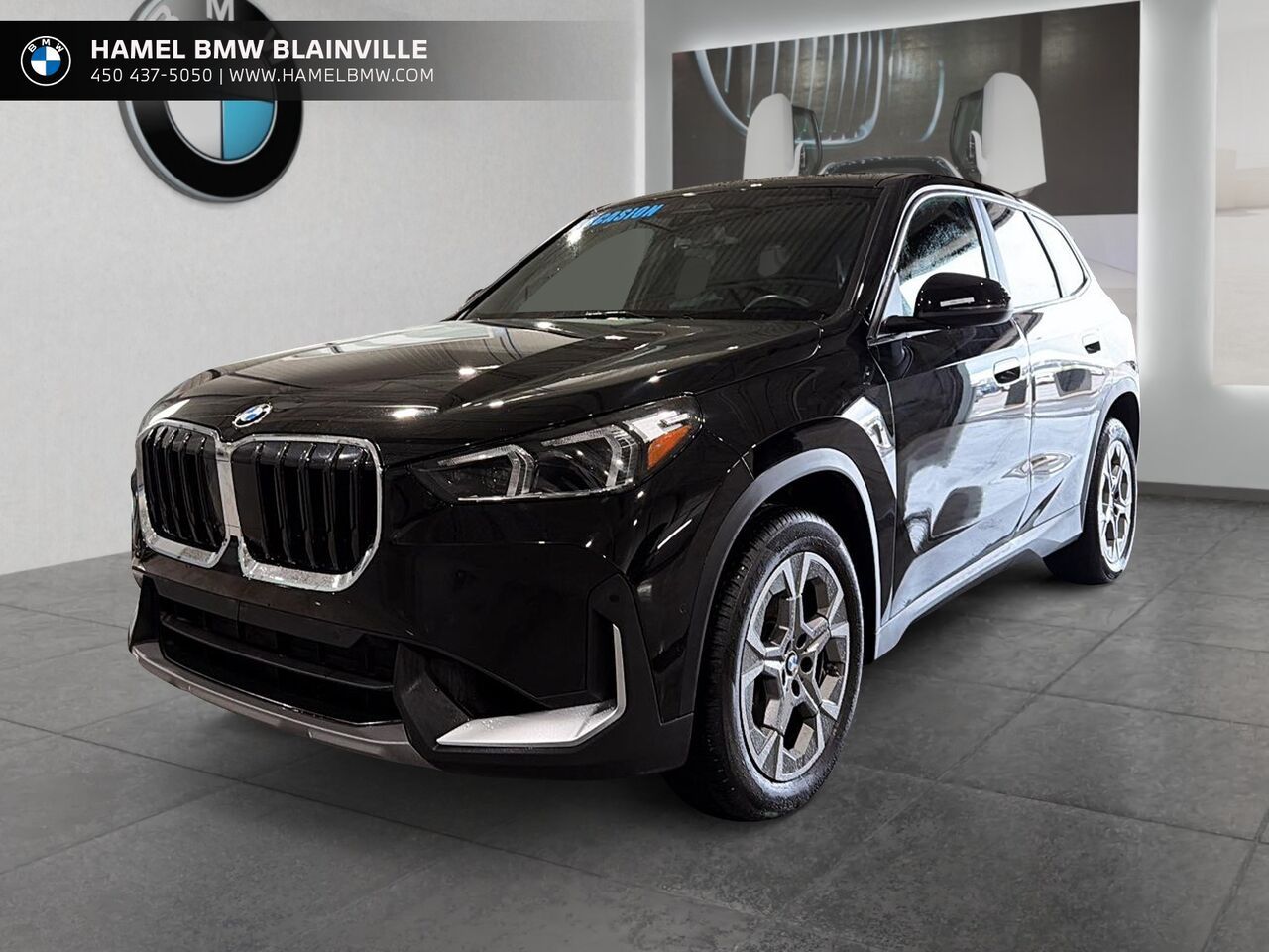 Black 2025 BMW X1 SUV / Crossover All-Wheel Drive Automatic