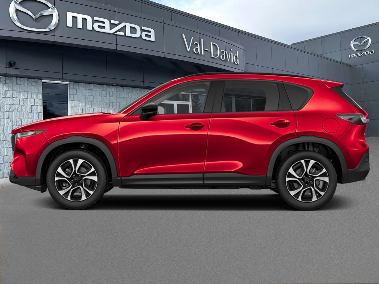2026 Mazda CX-5 GS TI, COMMANDE AUDIO AU VOLANT, VOLANT CHAUFFANT Soul Red Crystal Metallic Val-David - photo #1