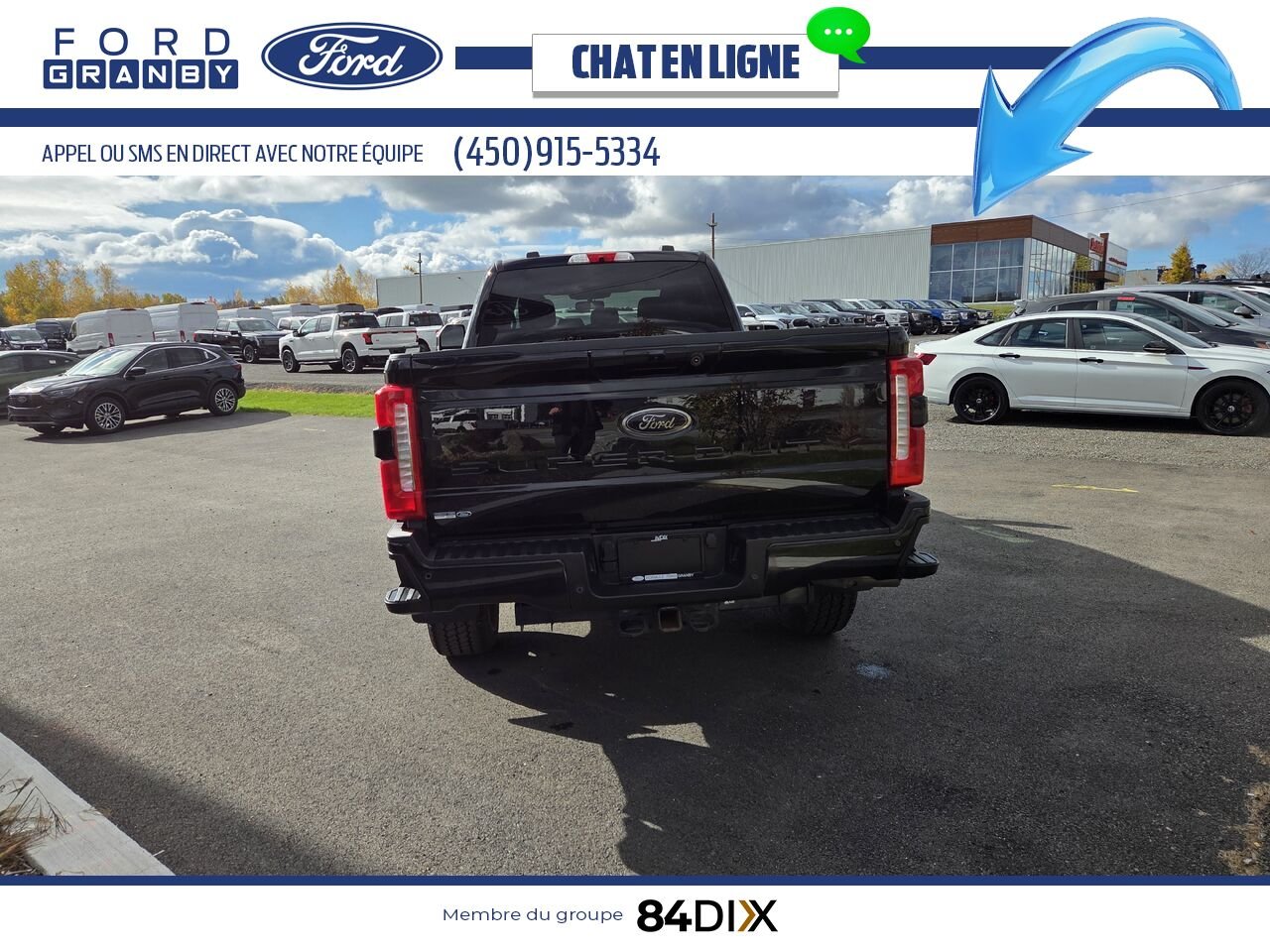 Ford Super Duty F-250 SRW 2024 Noir Granby - photo #5