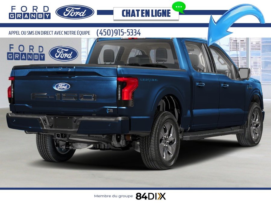 2025 Ford F-150 Lightning Antimatter Blue Metallic