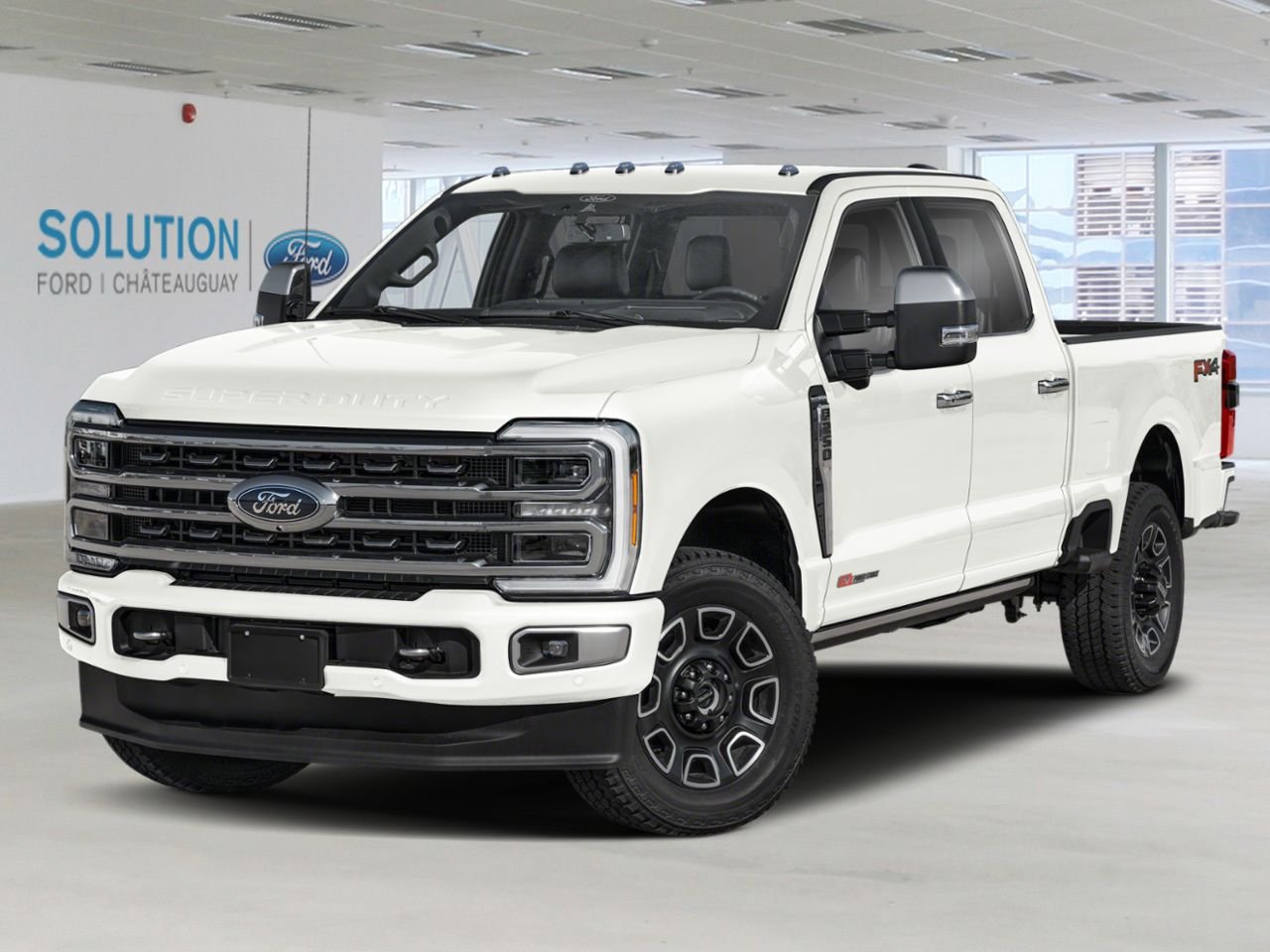 2026 Ford Super Duty F-250 SRW Star White Metallic Tri-Coat Châteauguay - photo #0