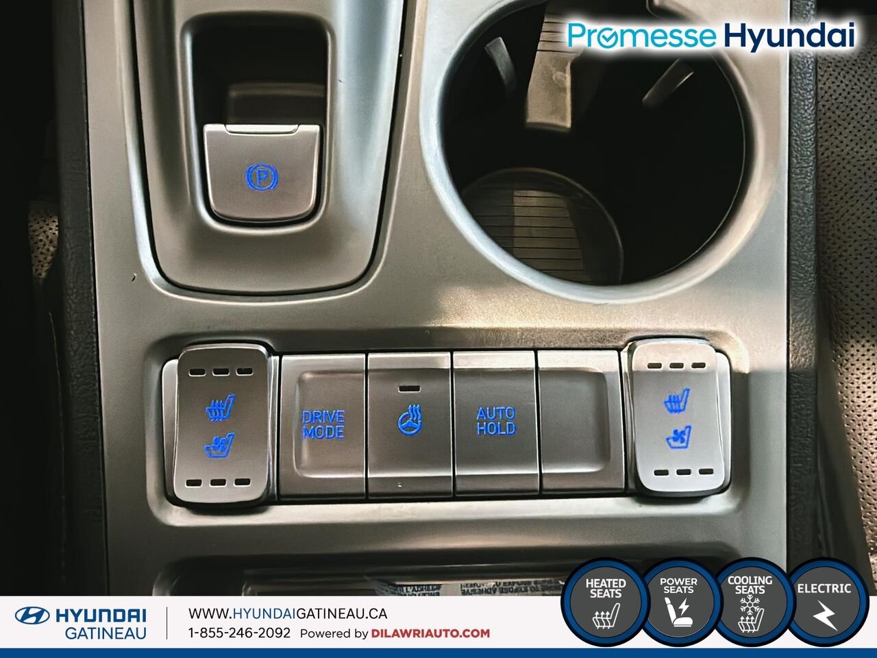 2023 Hyundai Kona Electric White Gatineau - photo #16