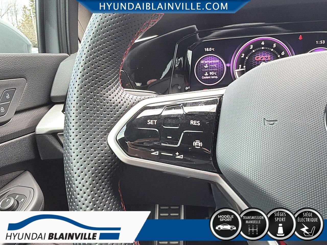 2023 Volkswagen Golf GTI Grey Blainville - photo #13