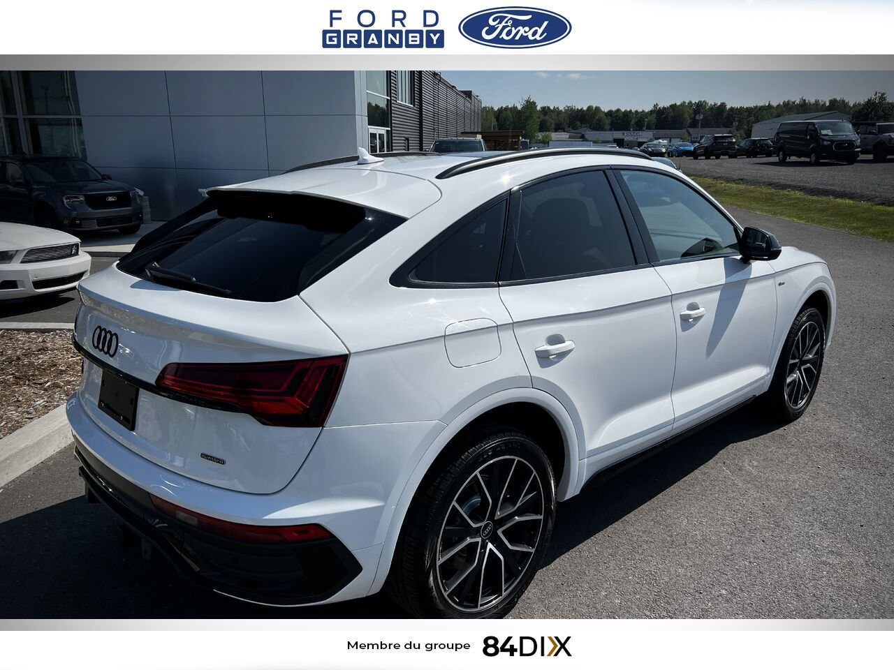 Audi Q5 Sportback 2022 Blanc Granby - photo #3