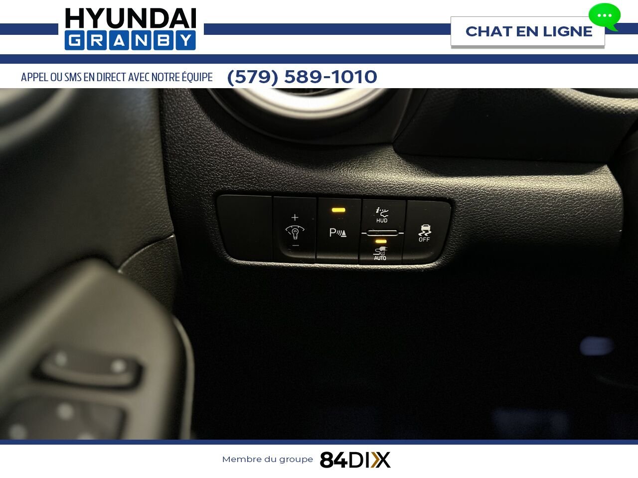 Hyundai Kona électrique 2023 Blanc Granby - photo #18