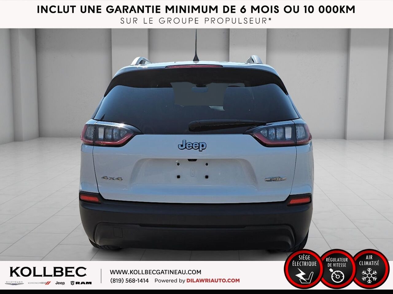 2019 JEEP CHEROKEE North 4x4 White Ottawa & Gatineau - photo #15