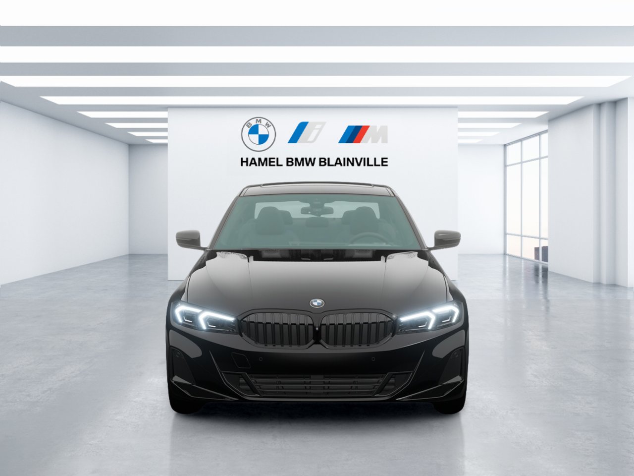 2026 BMW 3 Series Édition M Sport Black Sapphire Metallic Blainville - photo #1