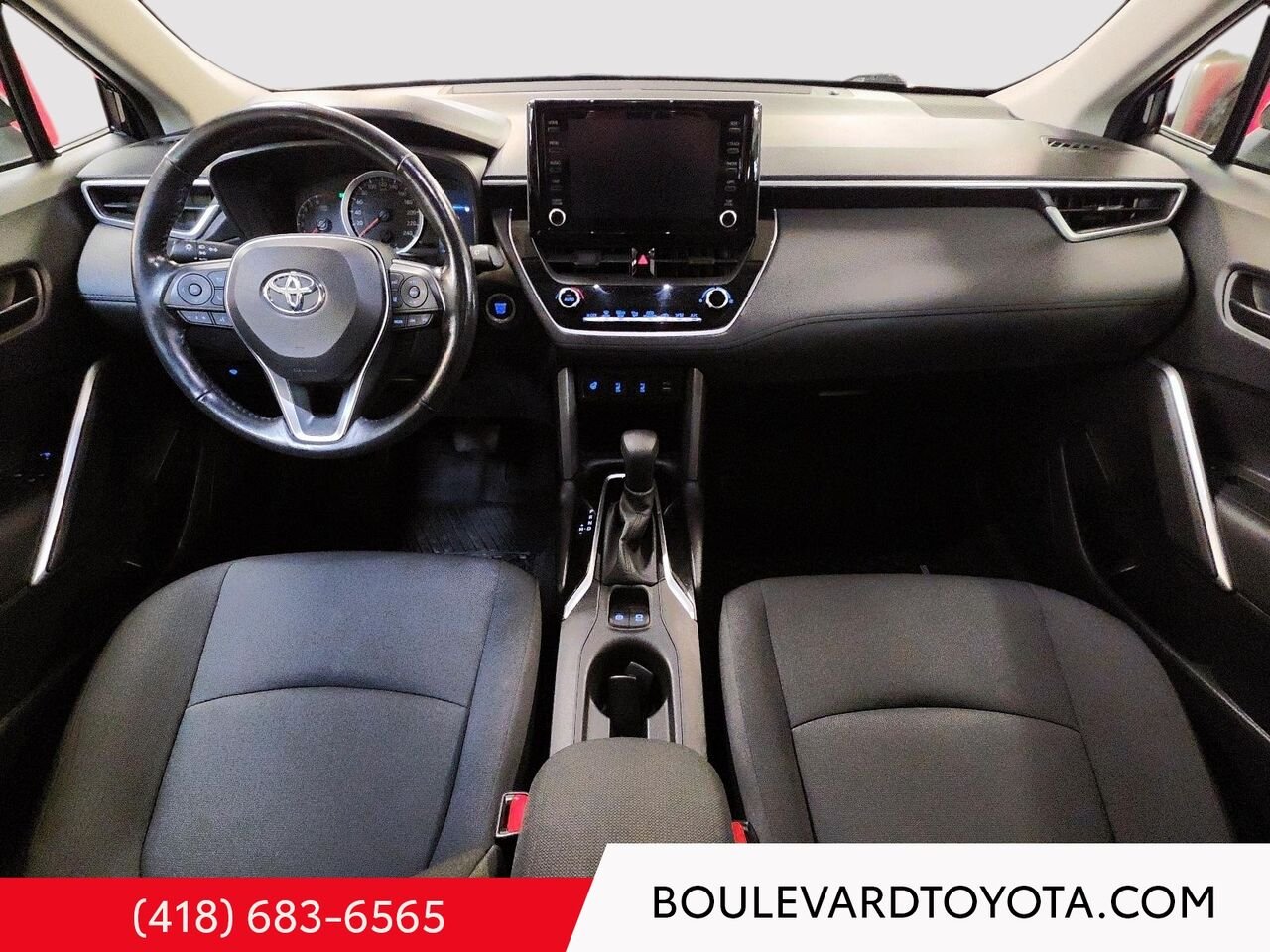 Toyota Corolla Cross 99449C-89 | LE 2022 Noir Québec - photo #16
