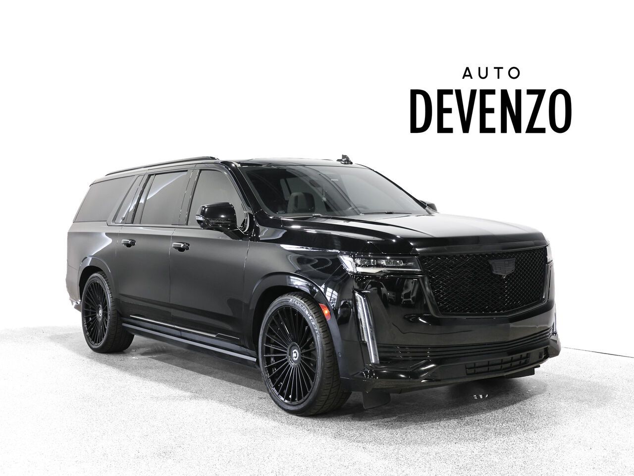 Black 2023 Cadillac Escalade ESV SUV / Crossover Four-Wheel Drive Automatic
