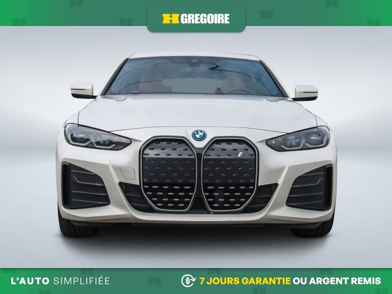 BMW i4 2022 Blanc Saint-Eustache - photo #1