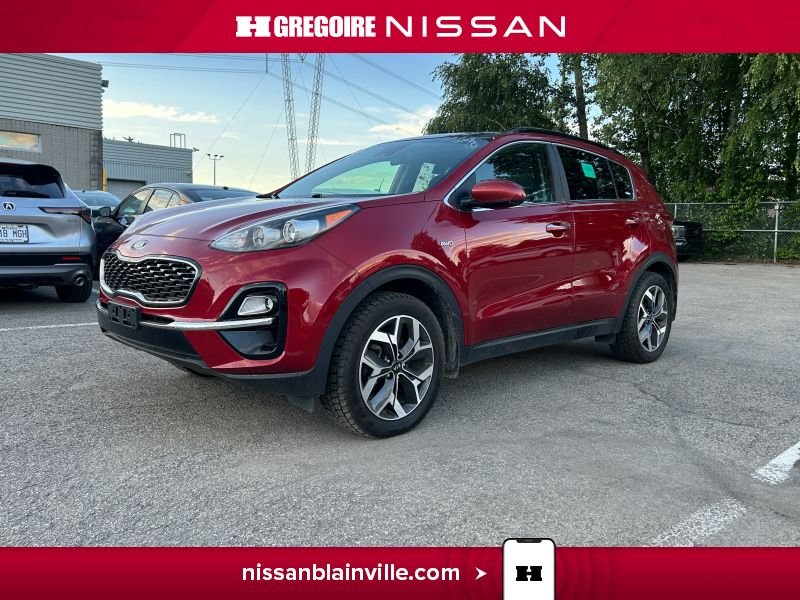 Kia Sportage BE6269 | EX JAMAIS ACCIDENTÉ ECONOMIQUE AWD 2020 Rouge Laval - photo #7