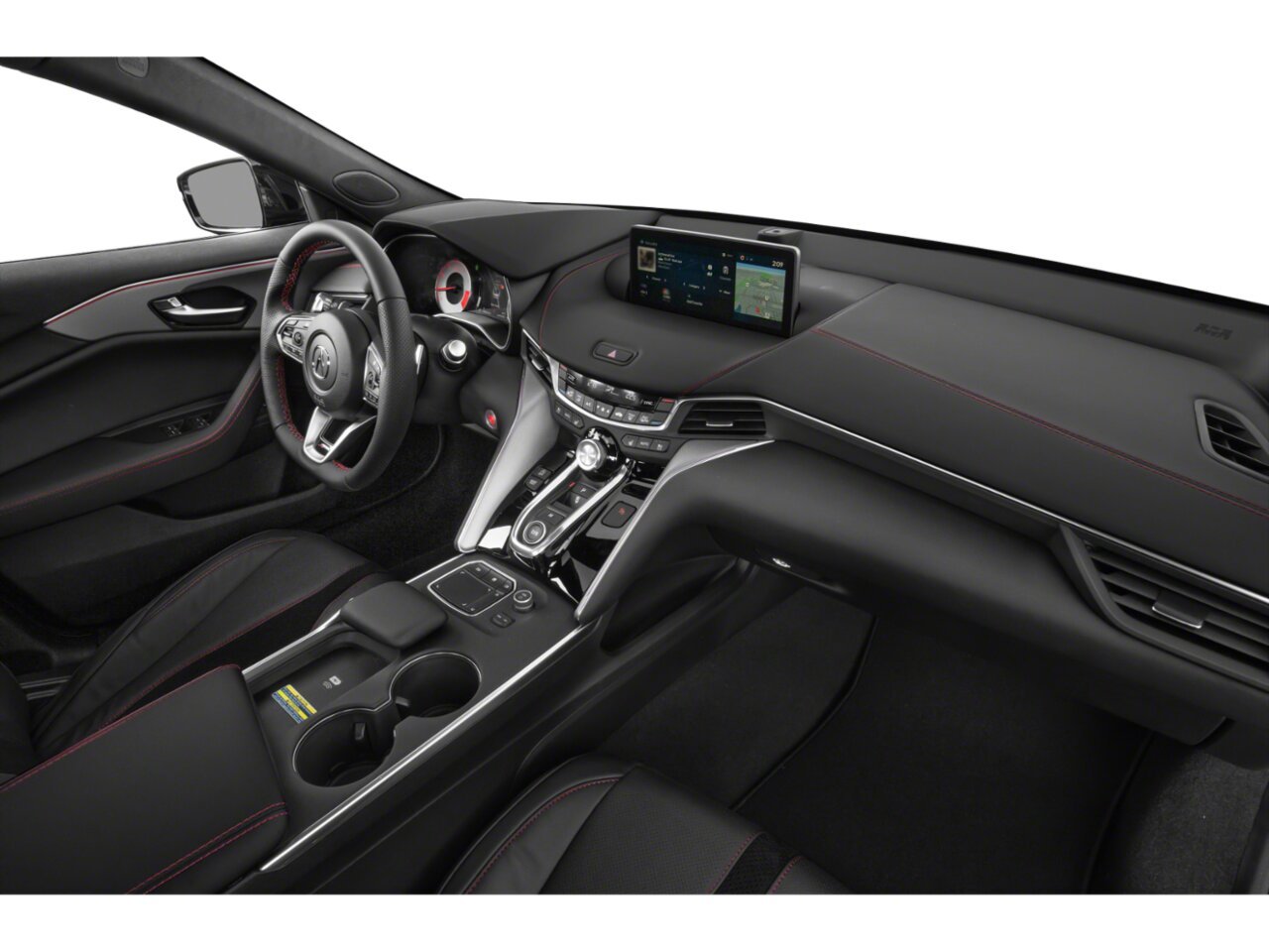 Acura TLX A-Spec 2023 MAJESTIC BLACK PEARL(NH-893PZ)-RED Saint-Eustache - photo #9