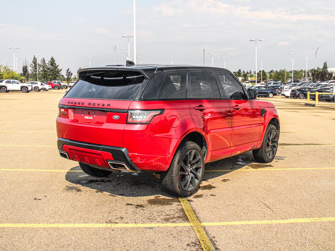 2022 Land Rover Range Rover Sport V8 Supercharged Autobiography Dynamic Red Sherwood Park - photo #10