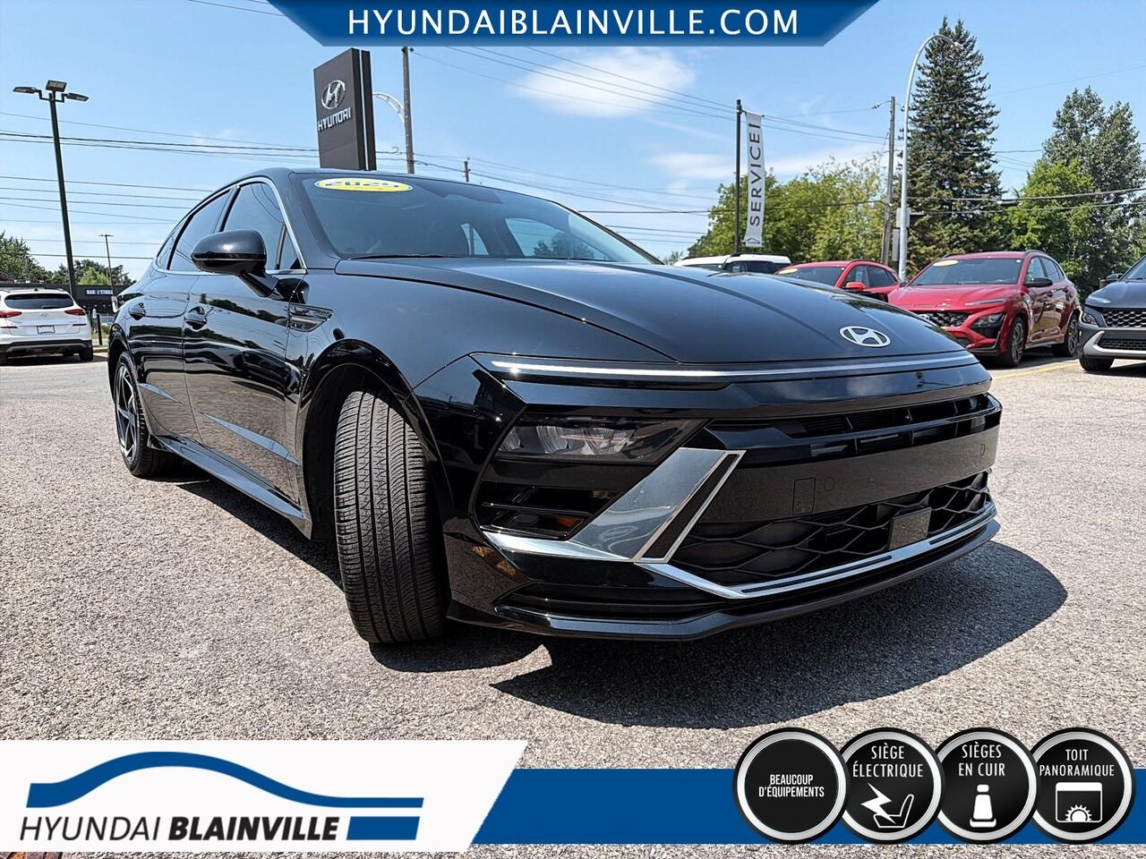 2025 Hyundai Sonata Black Blainville - photo #2
