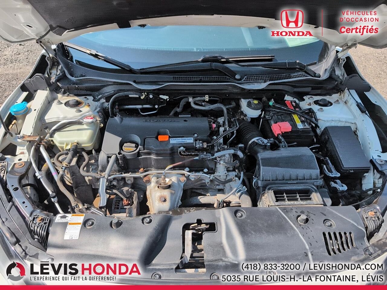 2019 Honda Civic LX LX BM White Lévis - photo #15
