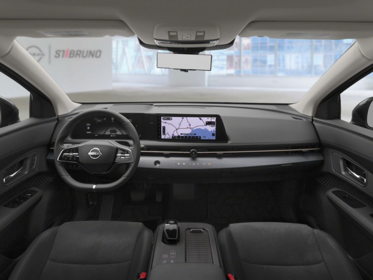 Nissan ARIYA 2026 Blanc Everest nacré triple couche Saint-Basile-le-Grand - photo #5