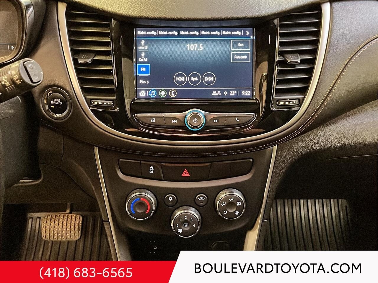 Chevrolet Trax 99930A-39 | TRACTION AVANT 4 PORTES LT 2018 Blanc Québec - photo #13