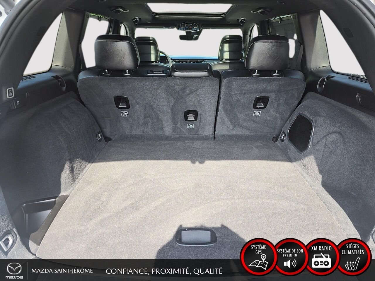 Jeep Grand Cherokee Overland | TOIT PANORAMIQUE | CUIR | 4X4 | 2023 Blanc Saint-Jérôme - photo #24