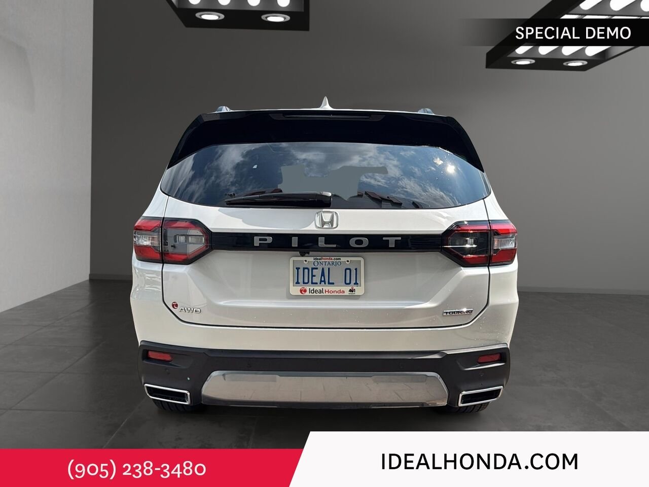 2026 HONDA Pilot Platinum White Pearl Mississauga - photo #4