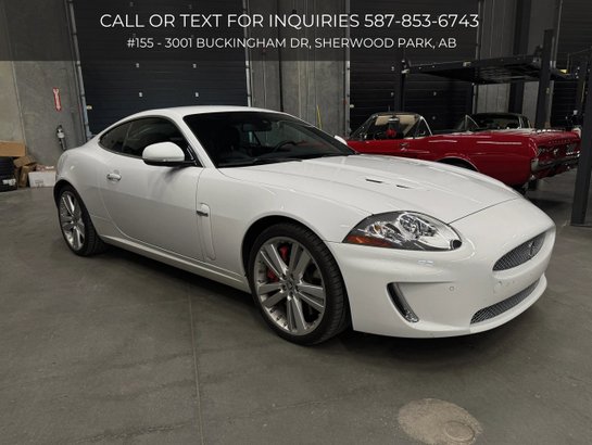 2011 Jaguar XK 2011 White