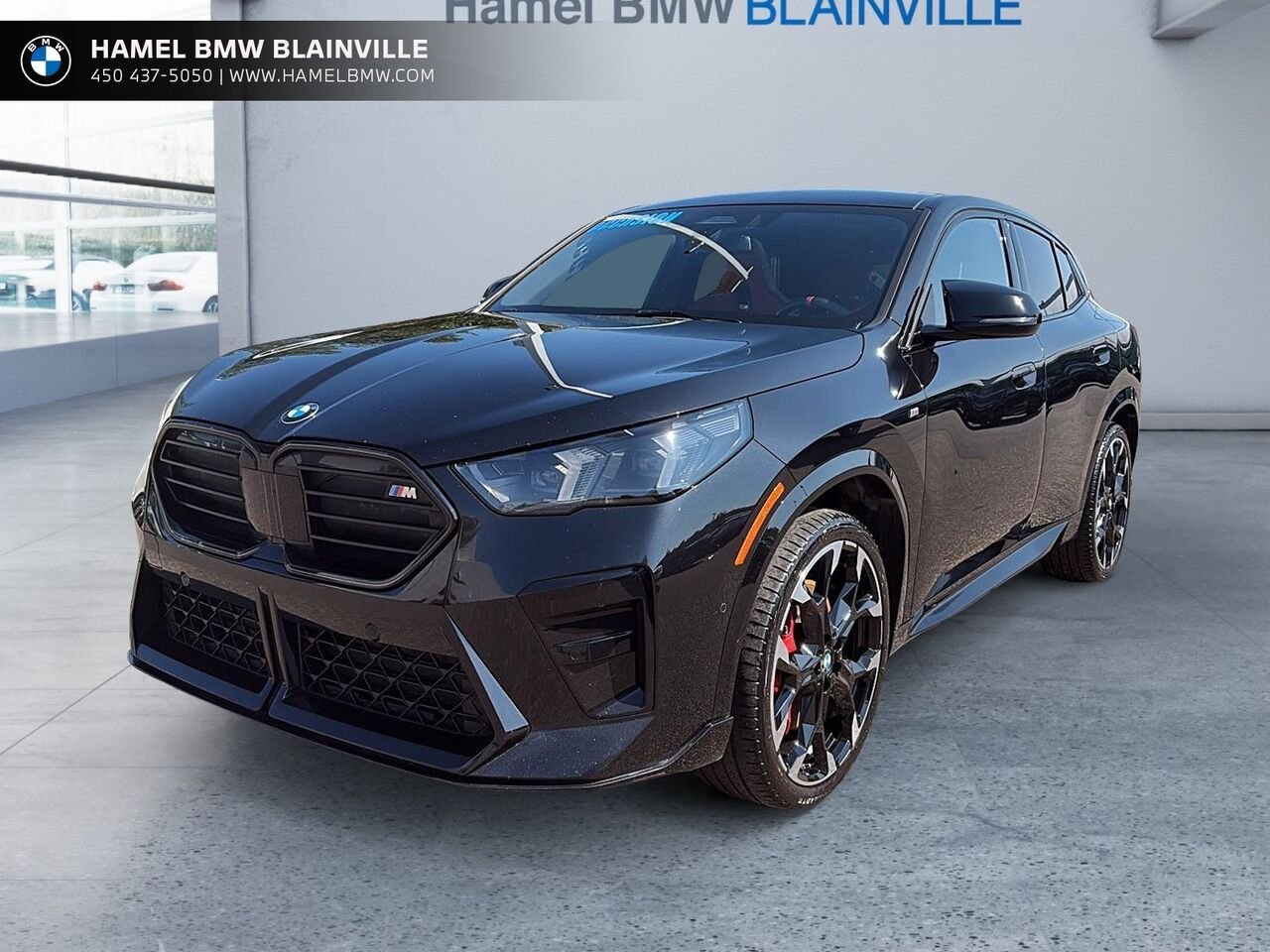 BMW X2 M35i coupé d'activités sportives 2024 Noir Blainville - photo #0
