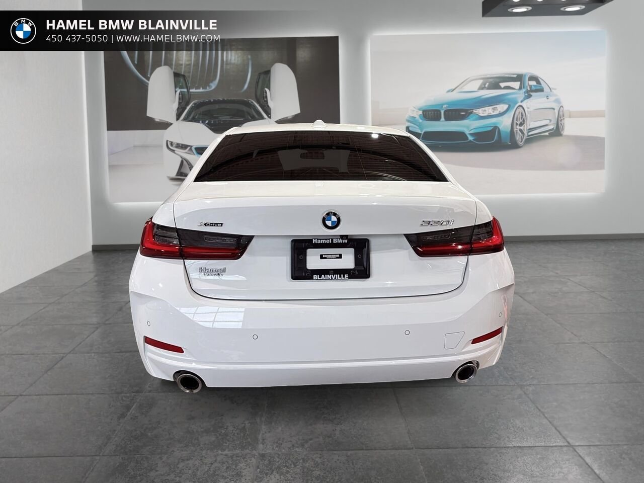 BMW 3 Series 330i xDrive berline 2023 Blanc Blainville - photo #2