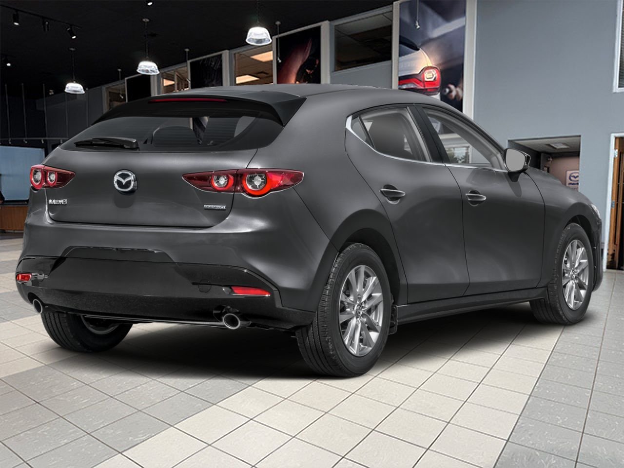 2026 MAZDA Mazda3 Sport Machine Grey Metallic Notre-Dame-des-Prairies - photo #1