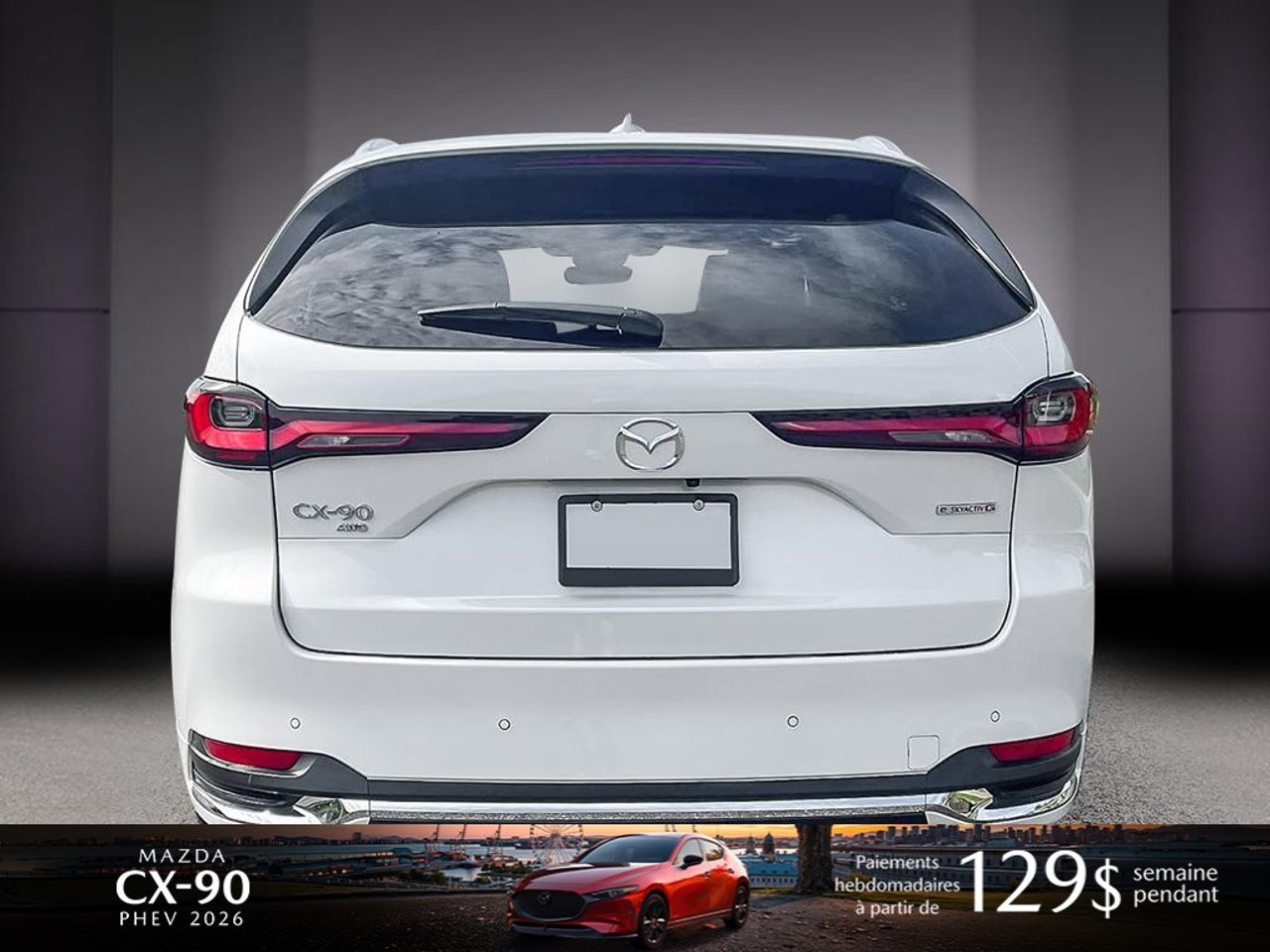 2026 Mazda CX-90 PHEV JM3KKEHA1T1408686 Rhodium White Metallic Mirabel - photo #4