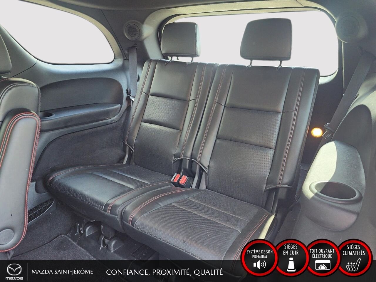 2025 Dodge Durango R/T | BLACK TOP | GROUPE REMORQUAGE | TOIT OUVRANT | White Saint-Jérôme - photo #24
