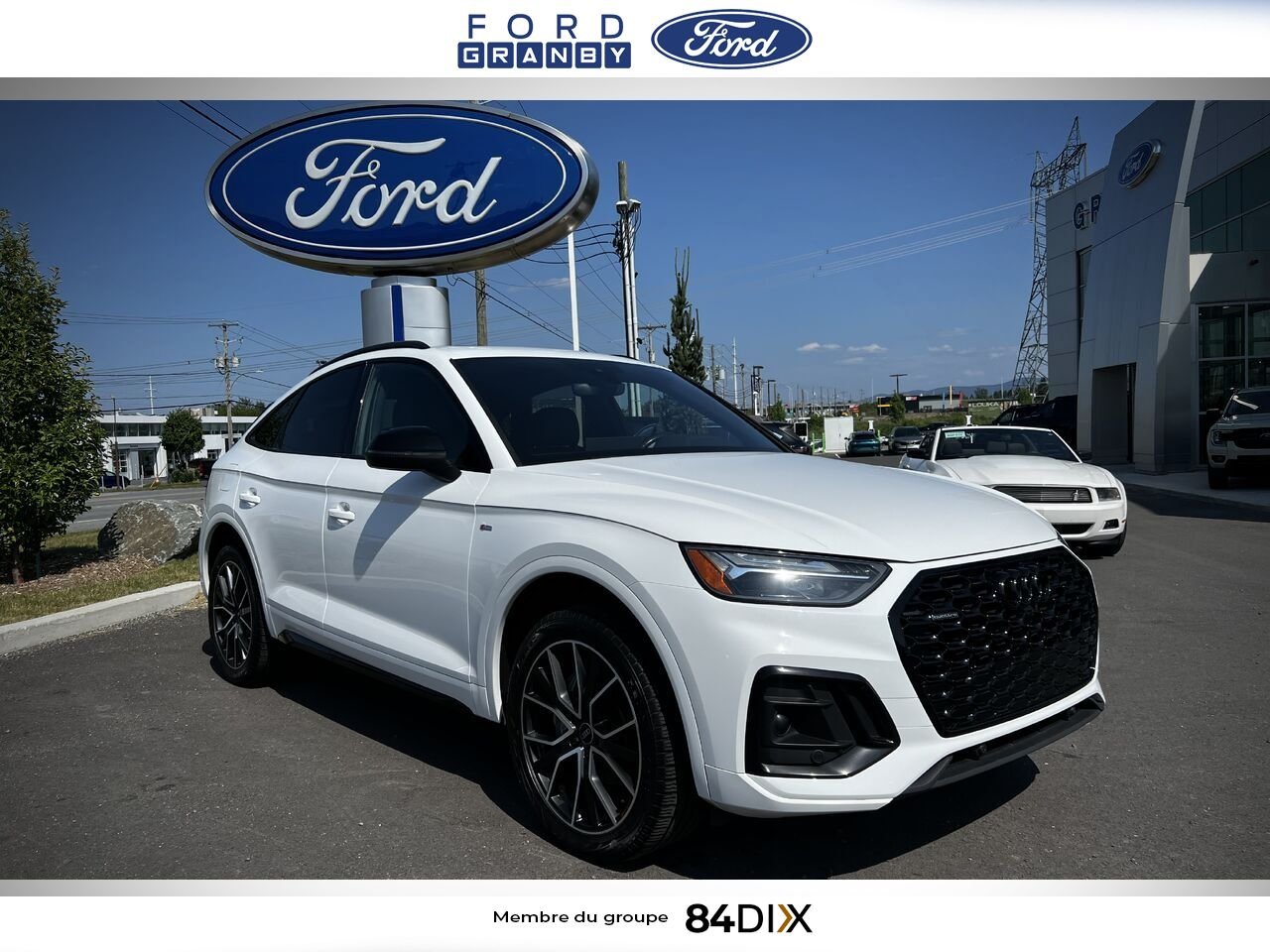 Audi Q5 Sportback 2022 Blanc Granby - photo #0