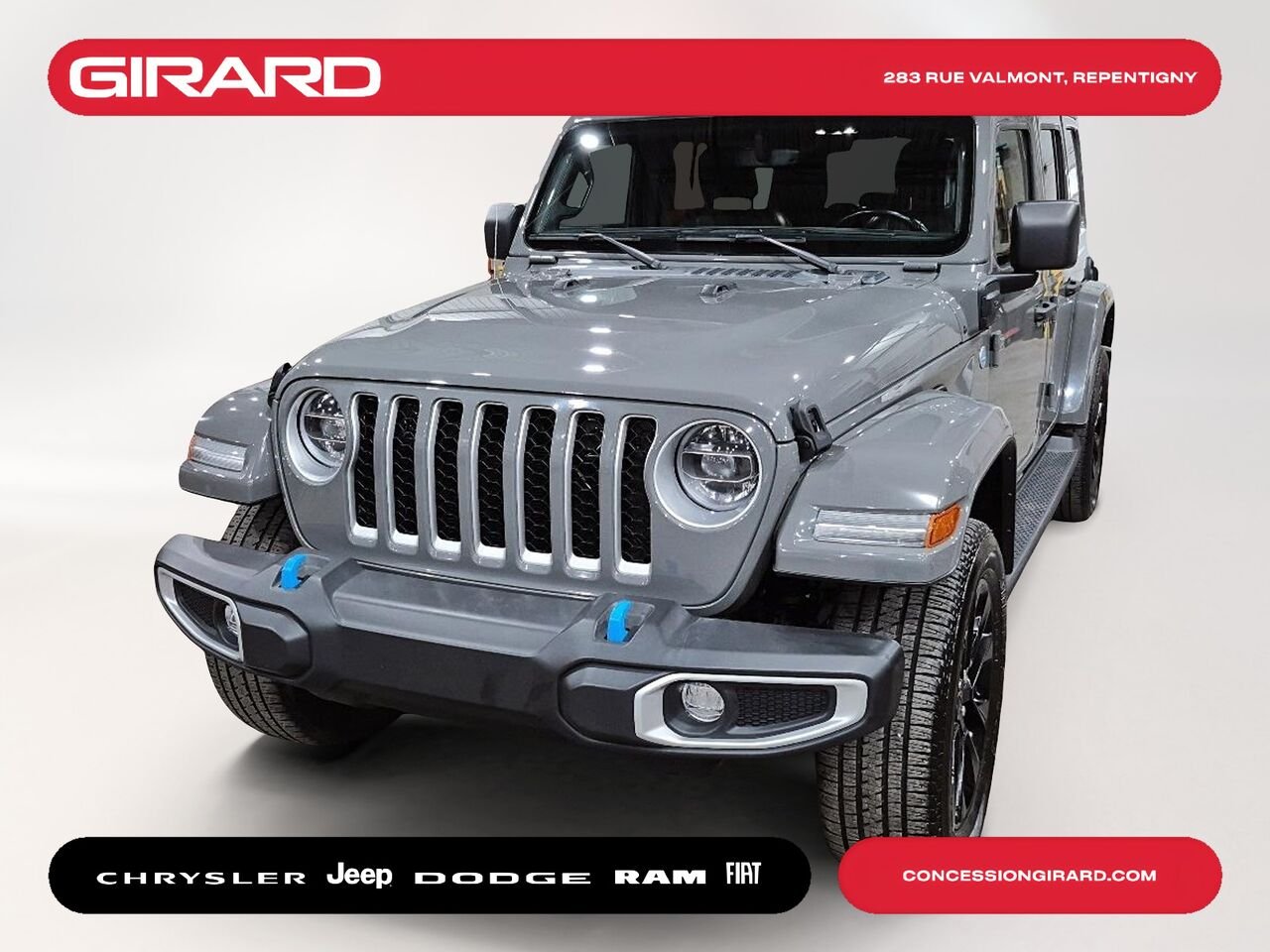 JEEP WRANGLER 4XE 2022 Gris Repentigny - photo #0