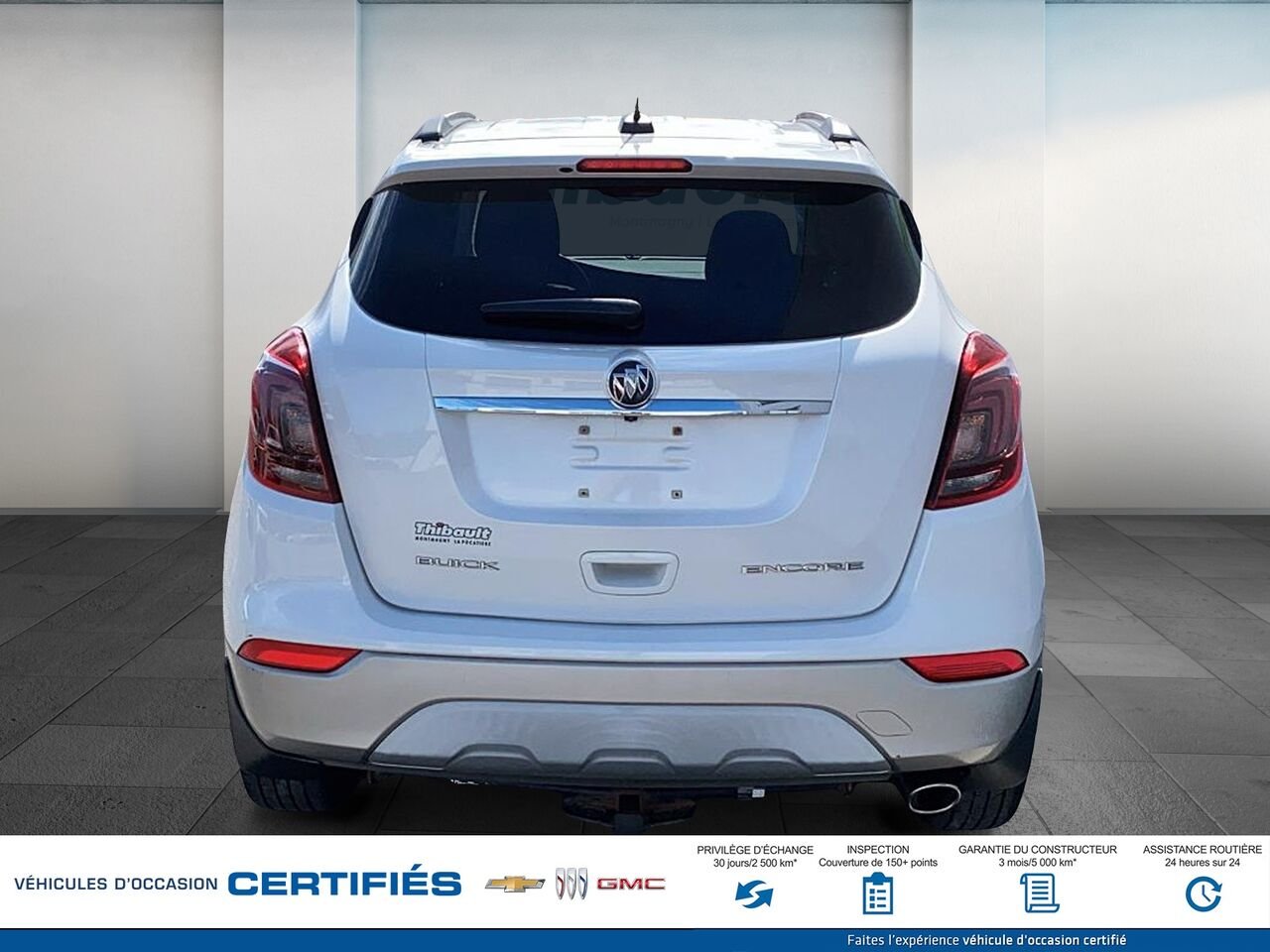 BUICK ENCORE ESS Essence 4 portes TA 2017 Blanc Montmagny - photo #2