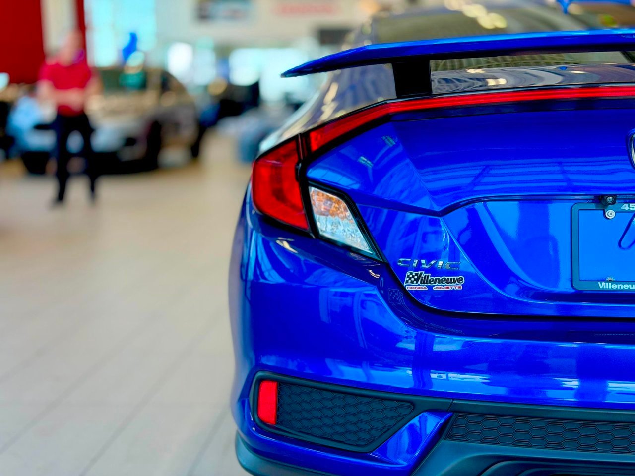 2020 Honda Civic Si Coupe Blue Notre-Dame-des-Prairies - photo #15
