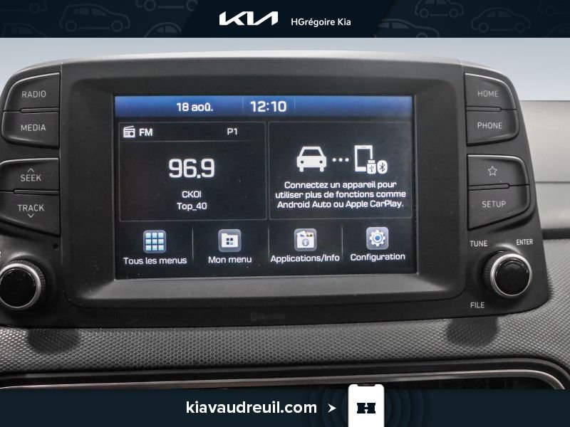 Hyundai Kona KA8114 | 2.0L Preferred TA 2021 Argent Laval - photo #17