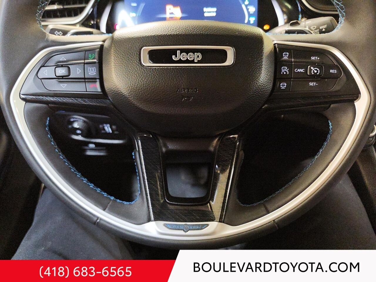 Jeep Grand Cherokee 99505A-120 | TRAILHAWK 4XE, 4X4 2022 Blanc Québec - photo #16