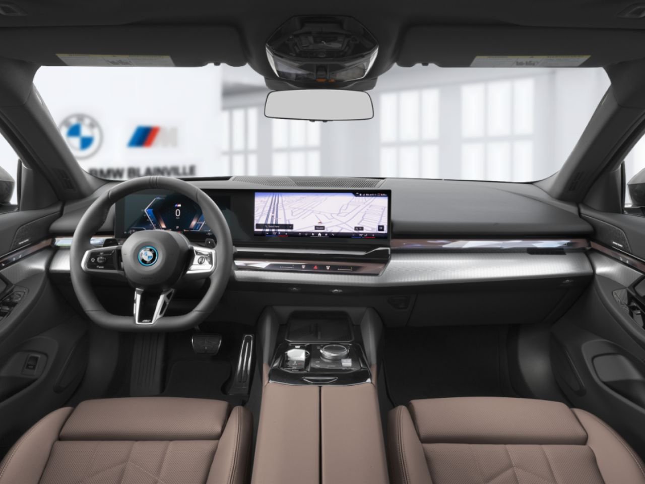 BMW Série 5 550e xDrive 2027 Noir saphir métallisé Blainville - photo #8
