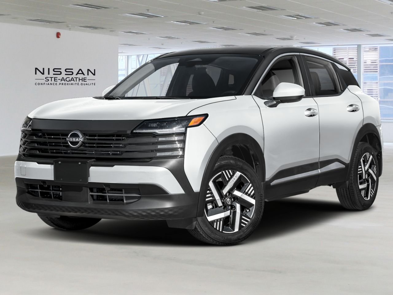 2026 Nissan Kicks Aspen White TriCoat/Super Black Ste-Agathe des Monts - photo #0