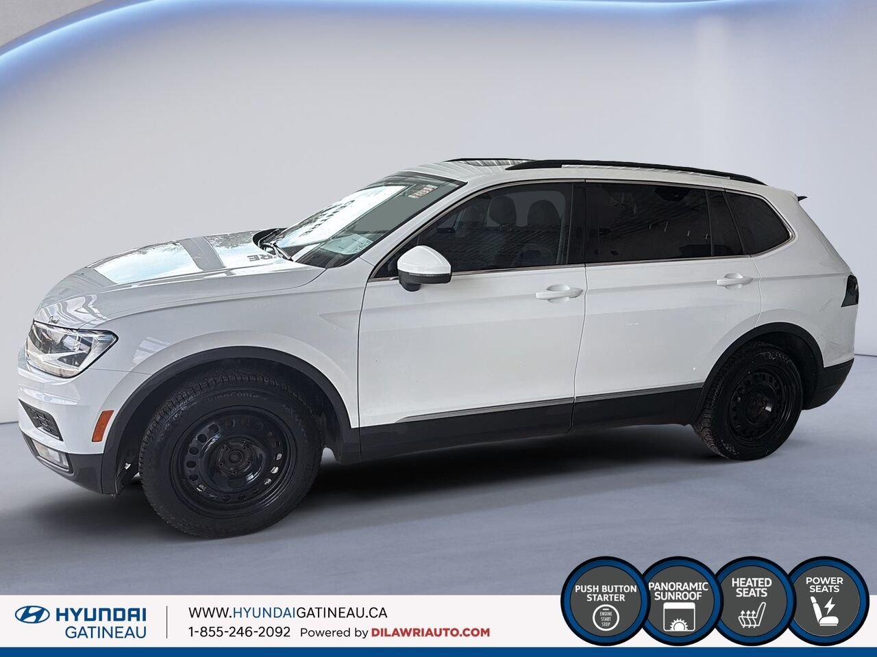 2020 Volkswagen Tiguan Comfortline 4MOTION White Ottawa & Gatineau - photo #4