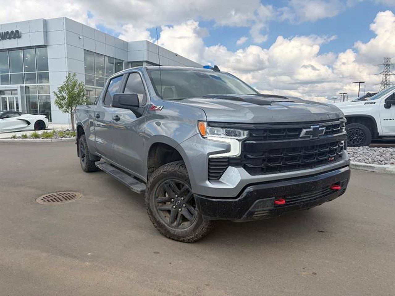 2023 Chevrolet Silverado 1500 4WD Crew Cab 147 LT Trail Boss Grey Sherwood Park - photo #1