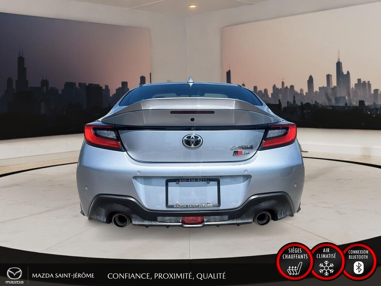 2025 Toyota GR86 Premium | AUTOMATIQUE | CLEAN CARFAX Grey Saint-Jérôme - photo #6