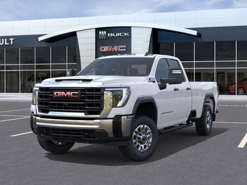 2026 GMC SIERRA 2500HD Pro cabine double 4RM 162 po White Sherbrooke - photo #5