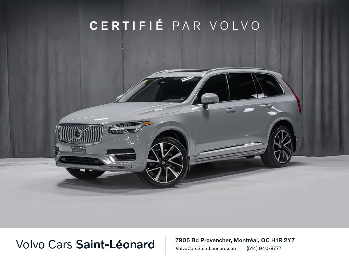 Volvo XC90 Plus Bright Theme 2024 Gris Montréal - photo #0