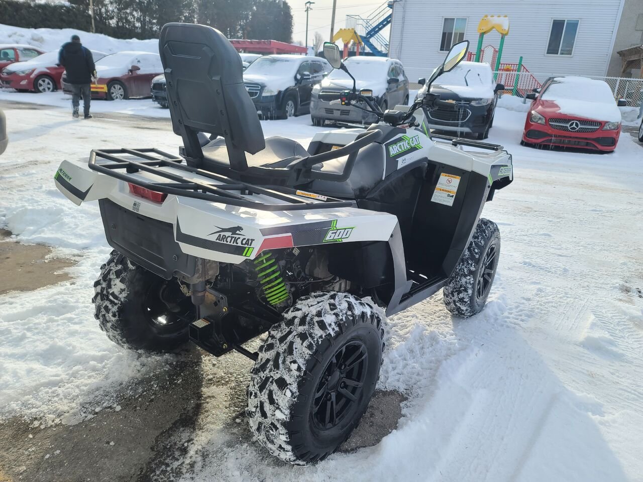 2023 Artic Cat Alterra 600 White  - photo #5